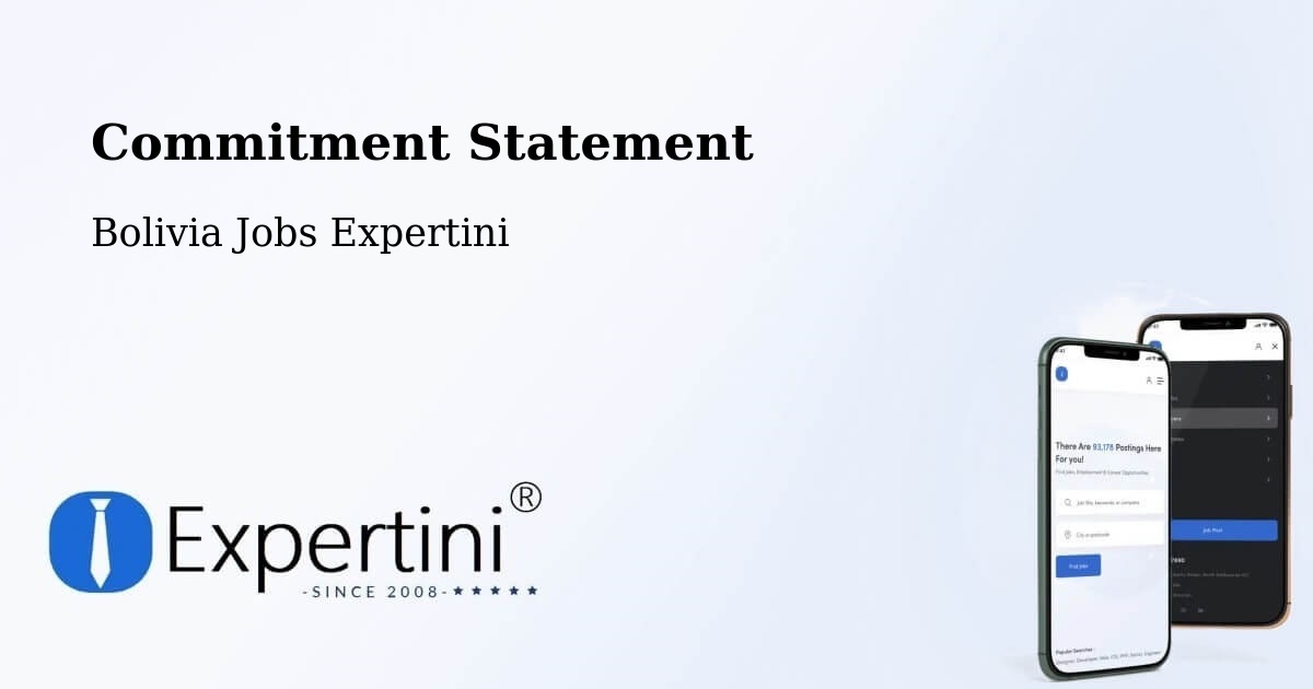 Corporate Commitment – Provincia Carangas - Bolivia Jobs Expertini